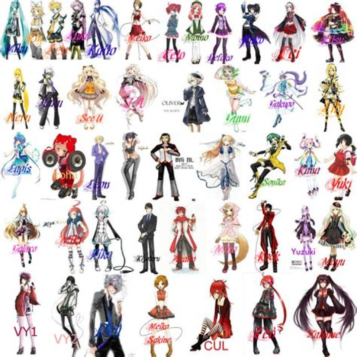 All Vocaloids by MikuMoon28 on DeviantArt