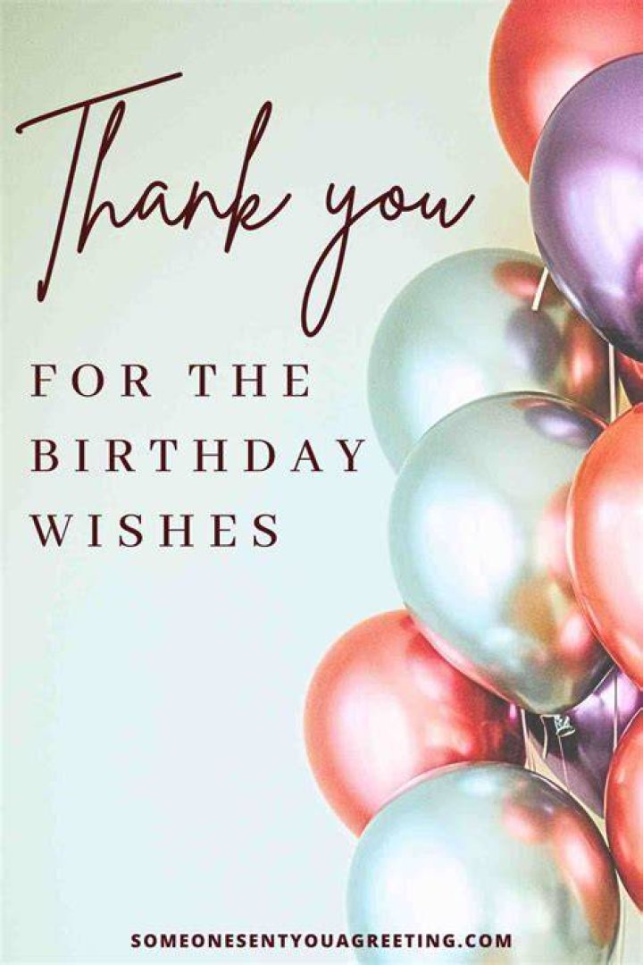 Birthday Wishes Reply Images Thanks for Birthday Wishes