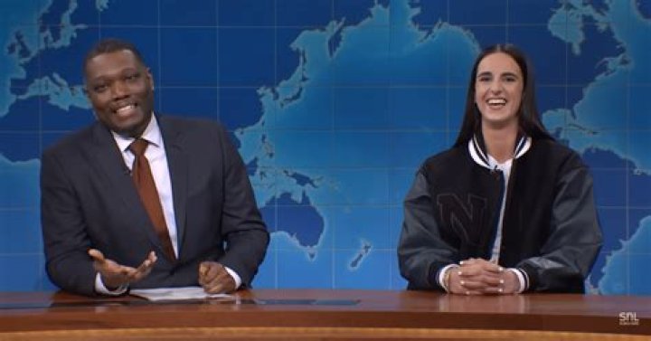 Caitlin Clark on SNL Watch her Weekend Update appearance