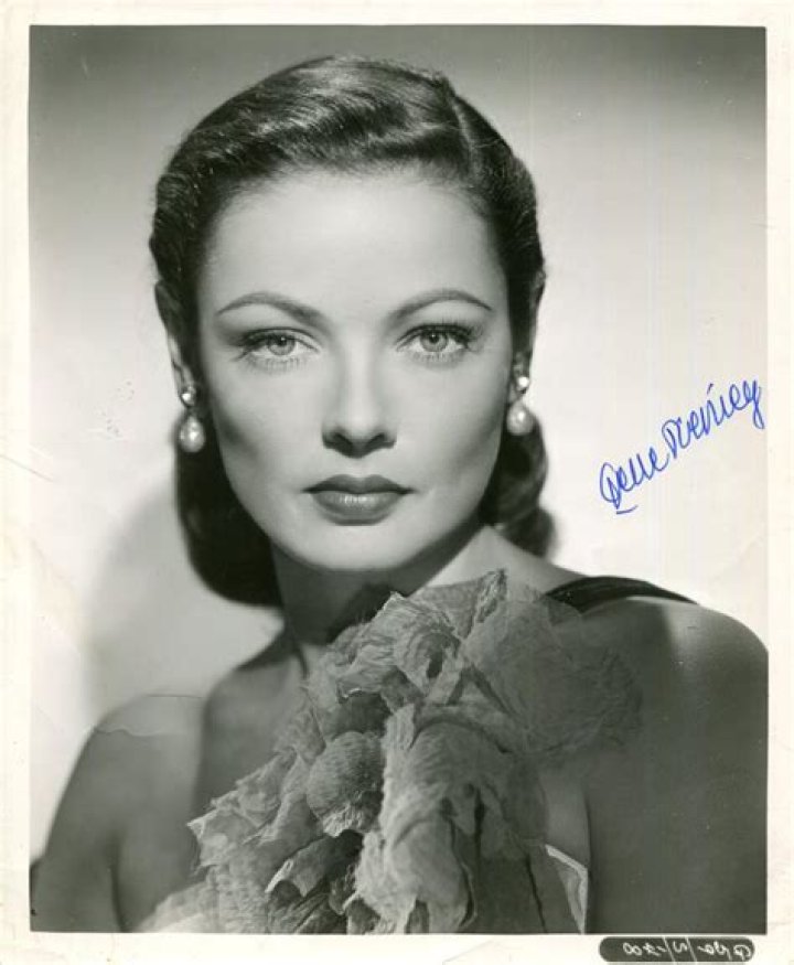 Gene Tierney (1920 1991) Find A Grave Memorial