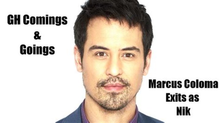 GH Comings And Goings Marcus Coloma OUT, Will Tyler Christopher Return
