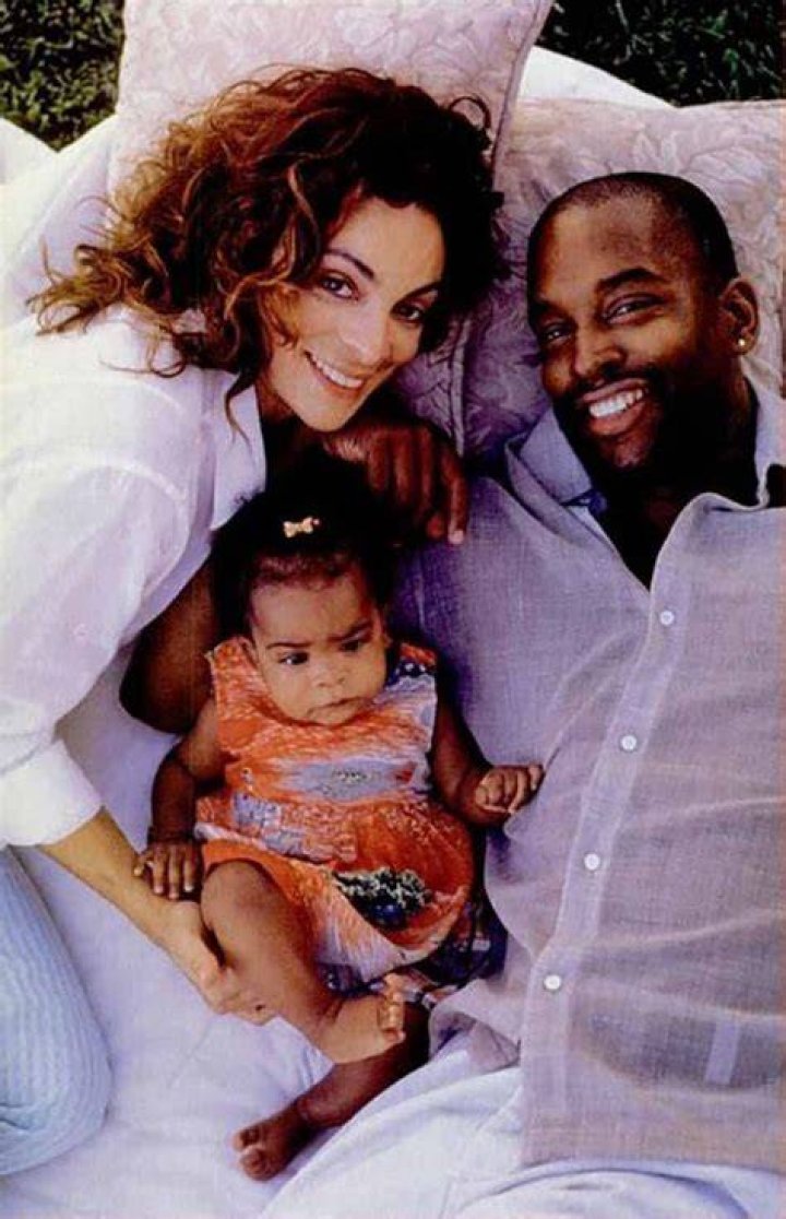 Jasmine Guy and her exhusband Terrence Duckett. They were married in