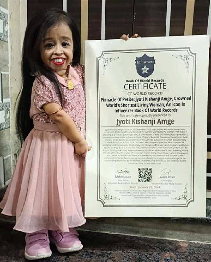 Jyoti Amge biography with personal life, married and affair information. A collection of facts