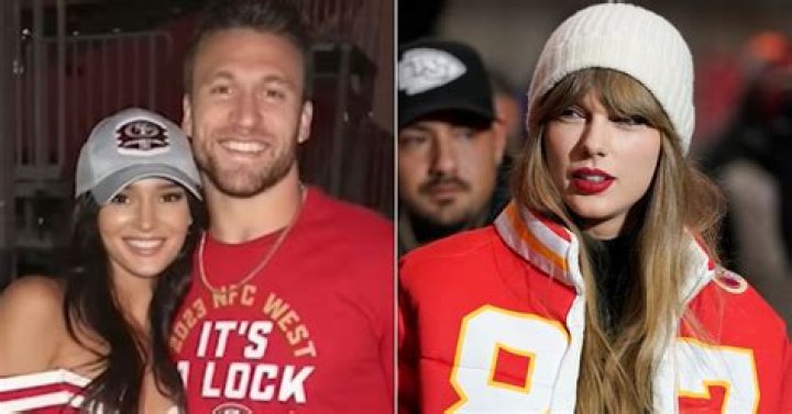 Kyle Juszczyk gushes over wife, Kristin, for custom Taylor SwiftTravis