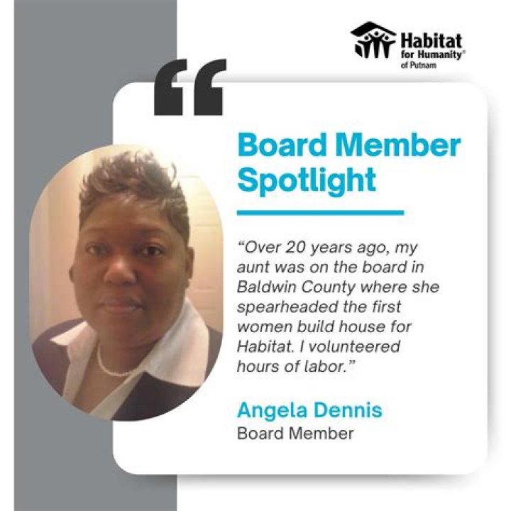 Meet the Board Angela Baldwin, Director of Special Events 03012021