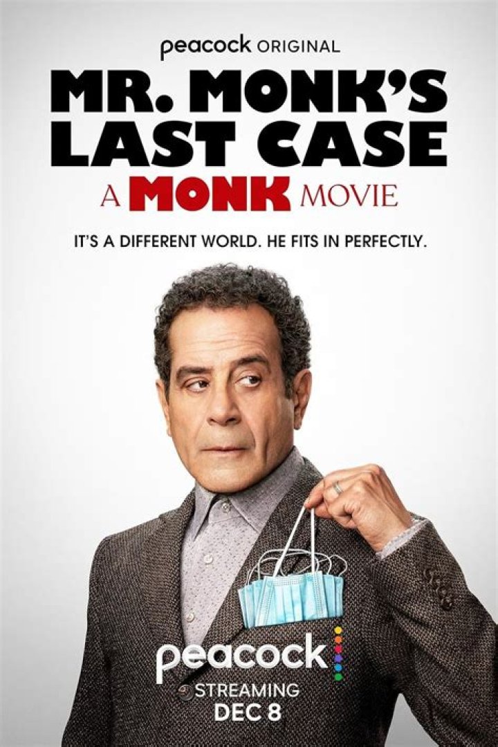 Monk Gets Peacock Revival Movie In Mr. Monk's Last Case