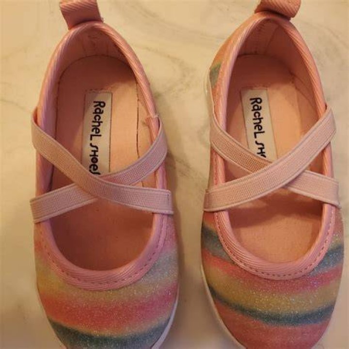 Rachel Shoes Rachel Shoes Little Girls White Braided Strap Buckled