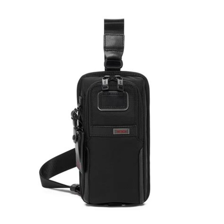 Siyah TUMI ALPHA COMPACT SLING T006016142398 Tumi