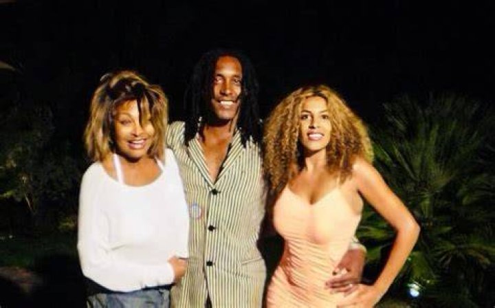 Tina Turner and daughterinlaw Afida Turner Ike and tina turner